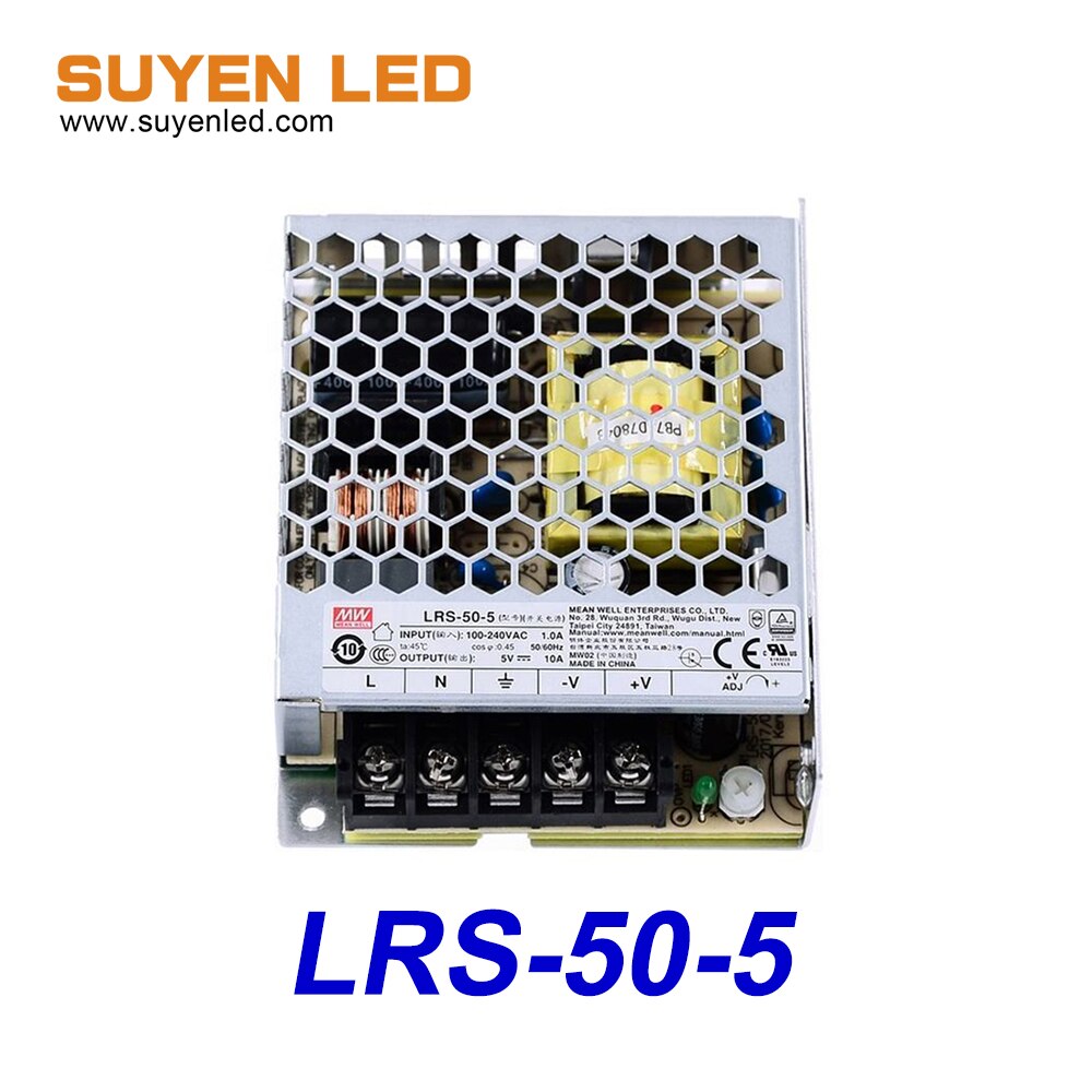 50 Ʈ 5 Ʈ 10A Ī   ġ LRS-50-5